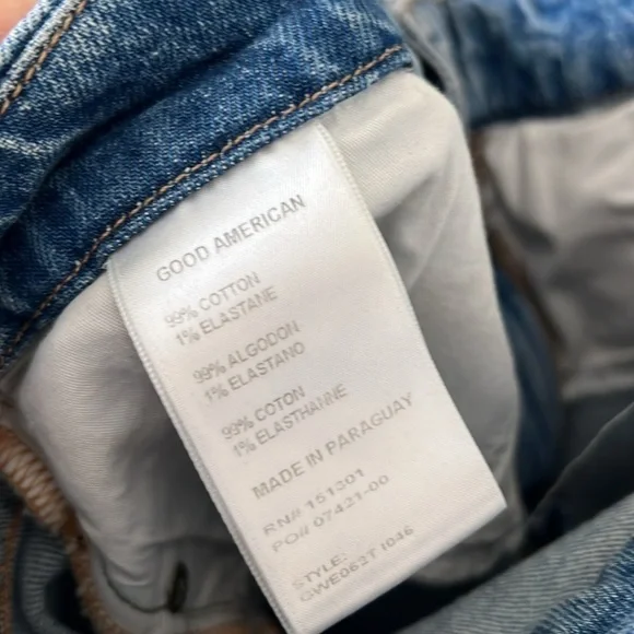 Good American the weekender jeans - Picture 10 of 10